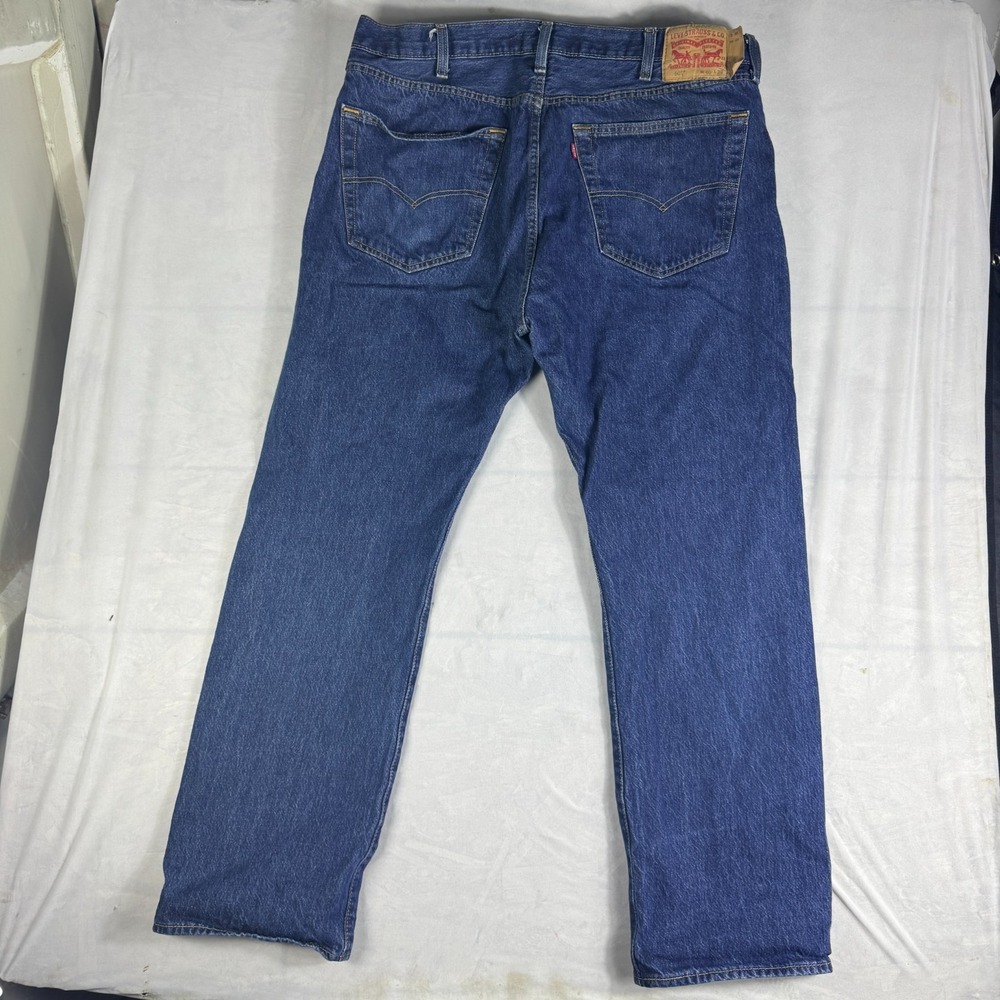 Levi's Jeans Mens 40x32 Blue Denim Single Stitch 5-Pockets Grunge Y2k Streetwear